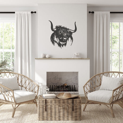 Wanddecoratie dieren | Buffel