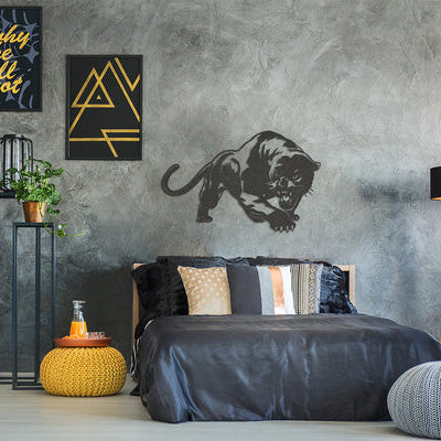 Wanddecoratie | Zwarte panter