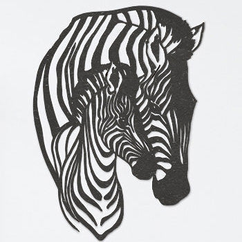 Wanddecoratie dieren | Zebra